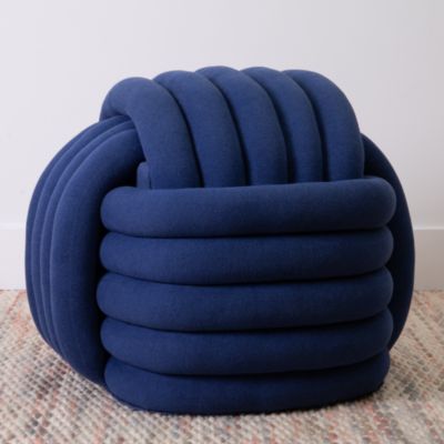 Knotted Pouf, Large