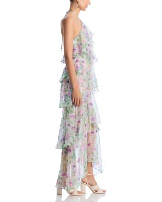 Mirabelle Tiered Halter Dress