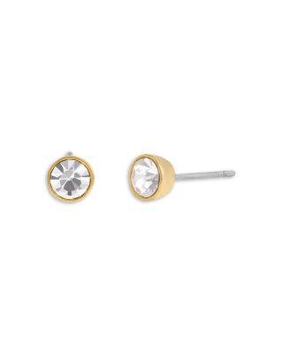 Convertible Halo Stone Stud Earrings