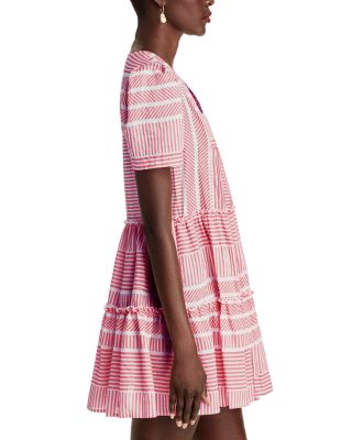 V Neck Mini Dress - Exclusive 