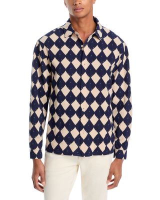 Pleasures - Diamond Button Down Shirt