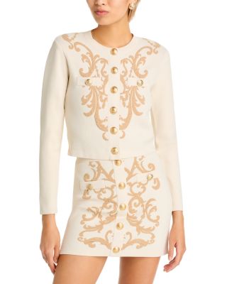 L'AGENCE - Kota Jacquard Cardigan