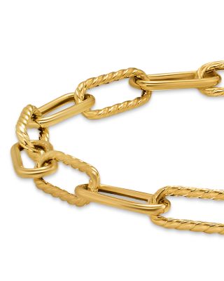 DY Madison&reg; Chain Bracelet in 18K Yellow Gold, 4mm