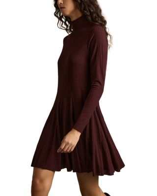 REISS - Savannah Jersey Flippy Dress