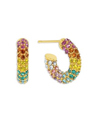 JACKIE MACK DESIGNS - Rainbow Hoop Earrings