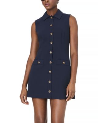 Azra Button Front Dress