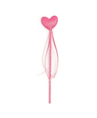 Girls' Pink Heart Valentine's Day Wand - Ages 3+ Years