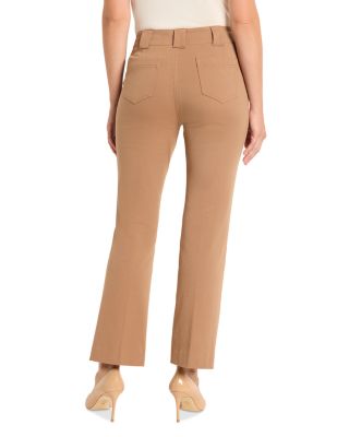 Cotton Bi Stretch Plaza Demi Boot Pants
