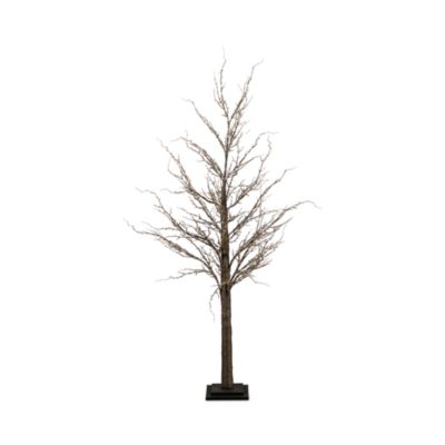 Nearly Natural - 5' Pre Lit Artificial Twig Tree with 360 Warm White LED Lights