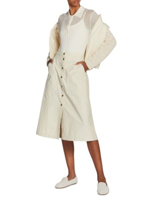 Padded Mixed Media Jacket