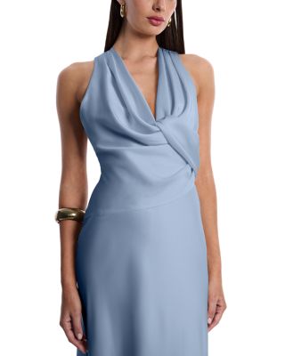 【BCBG MAXAZRIA】Printed Cowl Halter Dress 海外限定 Printed Cowl Halter Dress – BCBGMAXAZRIA