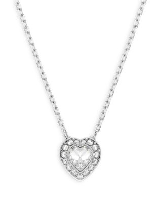 Ariana Grande Heart Halo Pendant Necklace, 14.875-17.75"