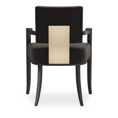 Reserved Seating Arm Chair - Black