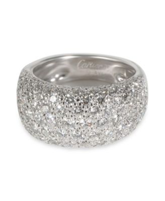 Pre-Owned Cartier - Vintage 18k White Gold Fashion Ring