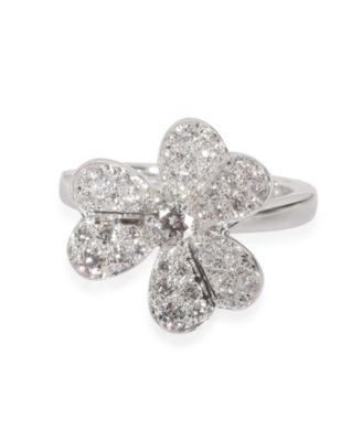 Pre-Owned Van Cleef & Arpels - Frivole 18k White Gold Fashion Ring