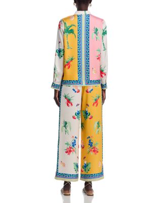 Printed Long Sleeve Blouse - Exclusive