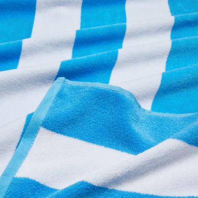 Striped Woven Beach Towel - Exclusive