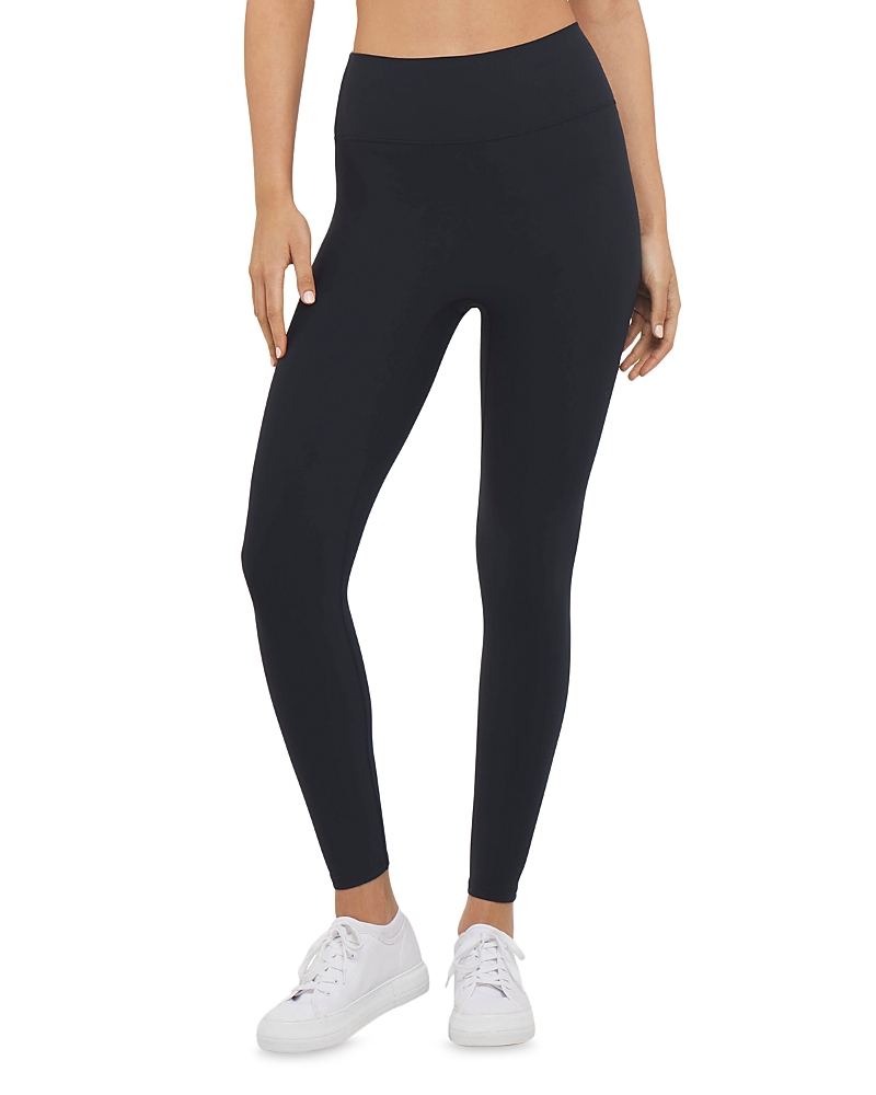 Spanx Onform Full Length Leggings In Very Black