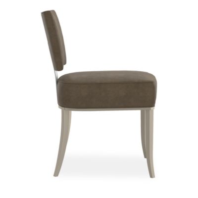 Reserved Seating Side Chair - Dark Brown