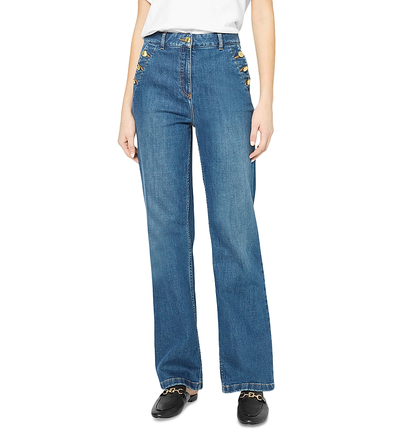 Gerard Darel Lysette Flare Jeans in Blue