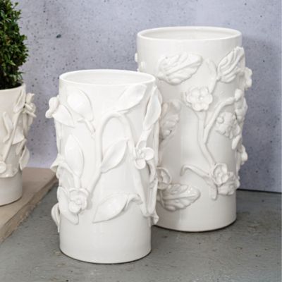 Bougainvillea Garden White Large Cachepot