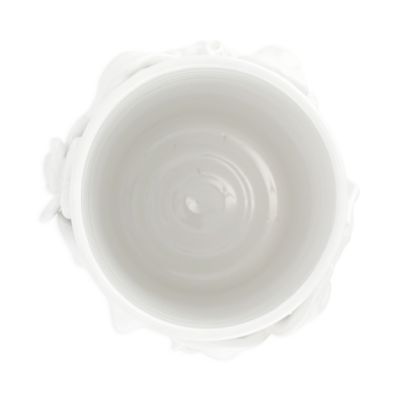 Bougainvillea Garden White Medium Cachepot