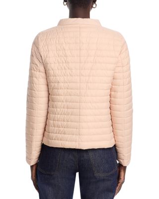 Matte to Shiny Reversible Puffer Coat