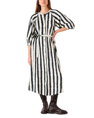 Whistles - Hazy Stripe Mabel Dress