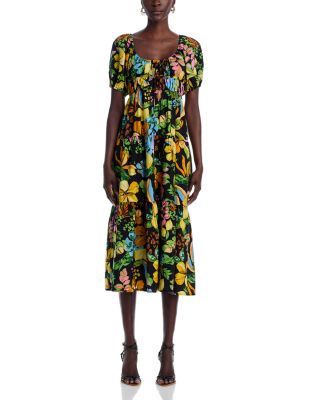Floral Midi Dress - Exclusive