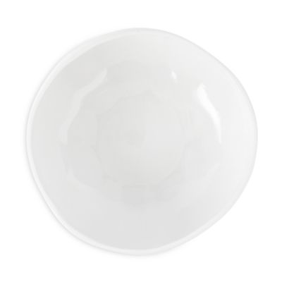 Aria White Organic Large Serving Bowl