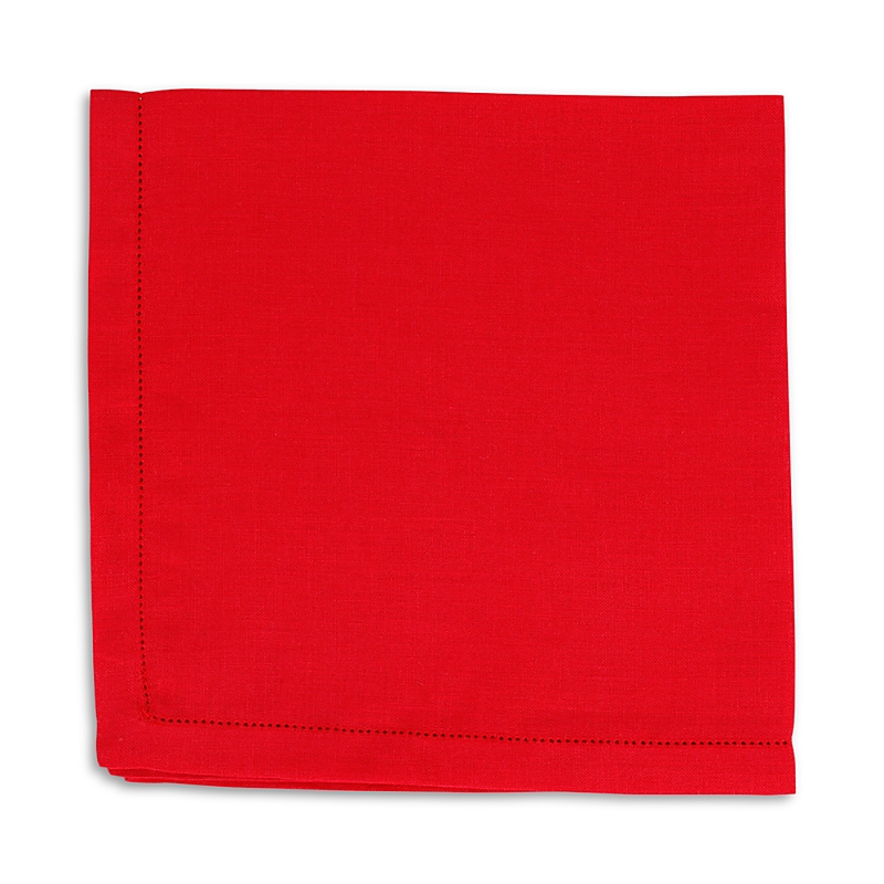 Vietri Tessuti Linen Napkins, Set Of 4 In Red