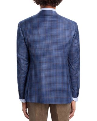 Siena Check Windowpane Regular Fit Sport Coat
