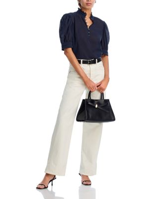 The Ruffle Collar Top