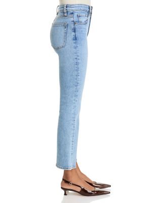 The Reboot High Rise Ankle Bootcut Jeans in Lark