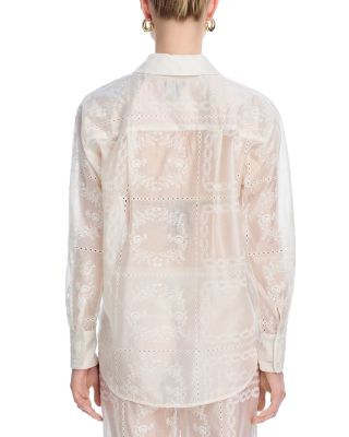 Embroidered Swim Cover-Up Pants - Exclusive