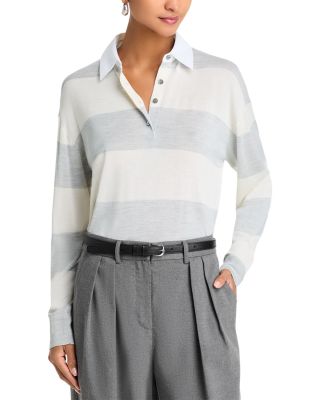 Theory - Striped Rugby Shirt