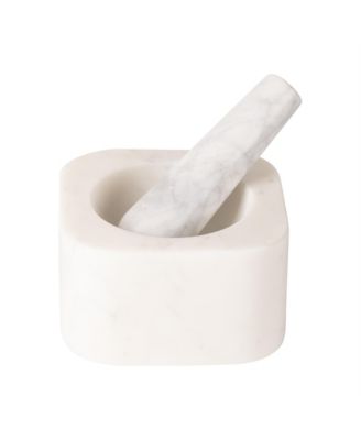 Noble Marble Mortar and Pestle