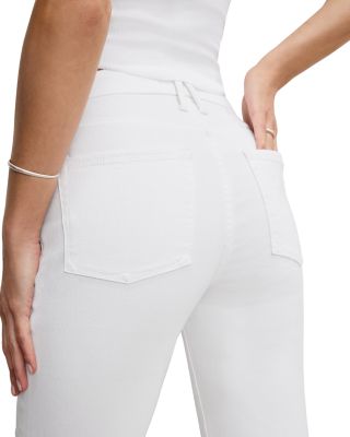 Flared Jeans in White