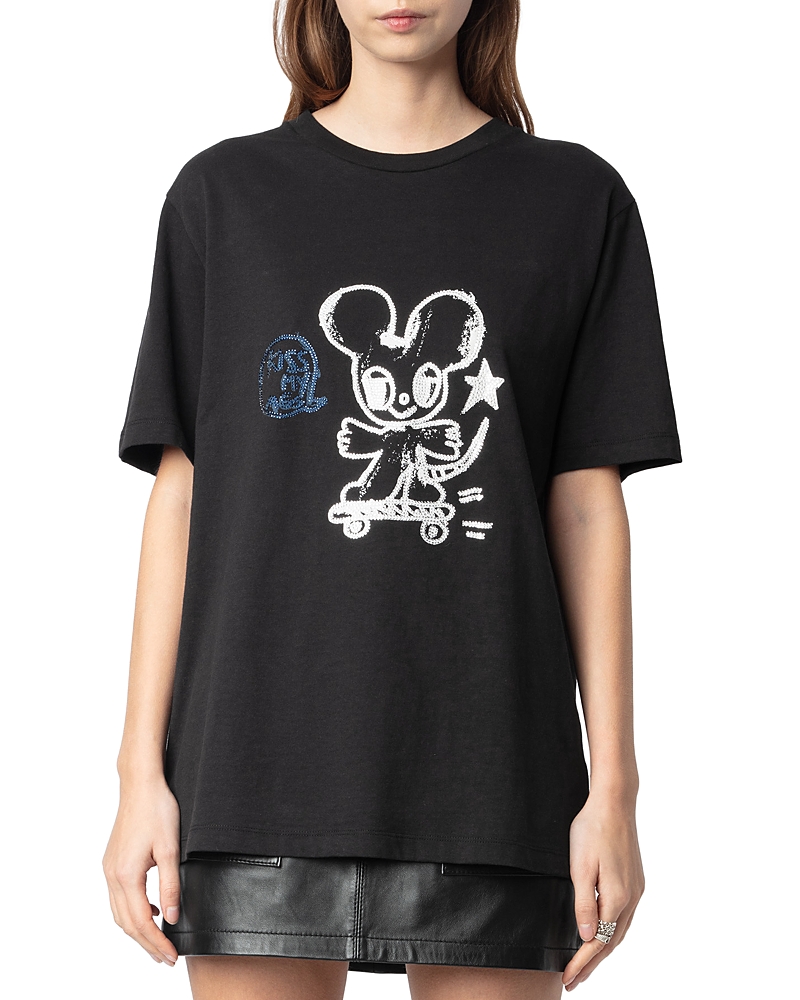 Zadig & Voltaire Edwin Happy Mouse Tee
