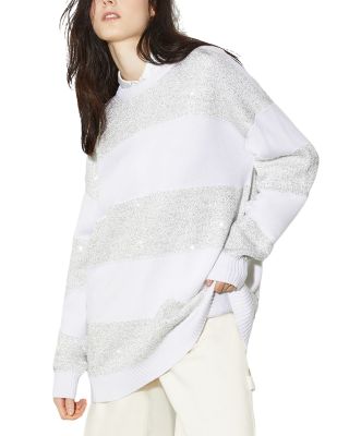 MAX&Co. - Nylon Crewneck Sweater