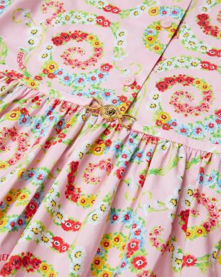 Girls' Barocco Floral Poplin Dress - Little Kid, Big Kid