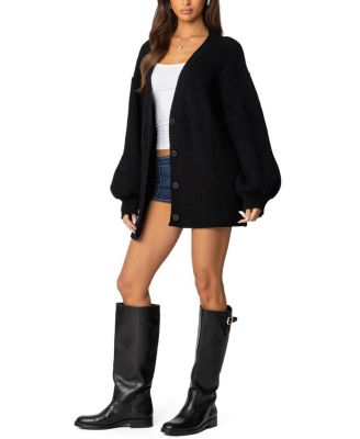 Mathilde Oversized V Neck Cardigan