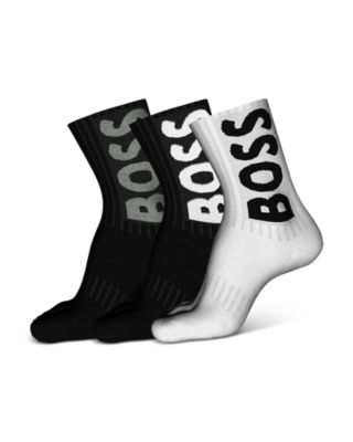 BOSS - Logo Crew Socks - 3 Pack