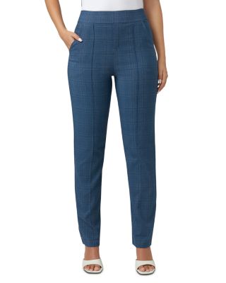 Windowpane Classic Pull On Trousers