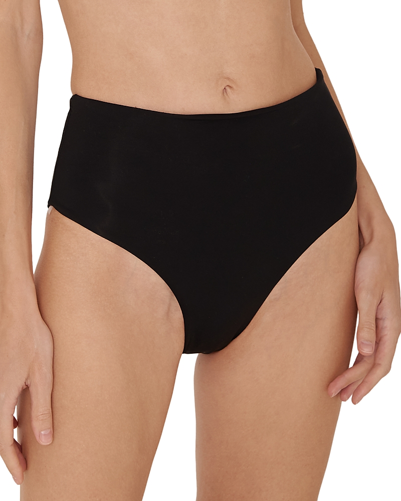 Bahia Maria Classic High Waist Bikini Bottom In Black