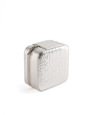 Hazelli Croc Effect Jewelry Case