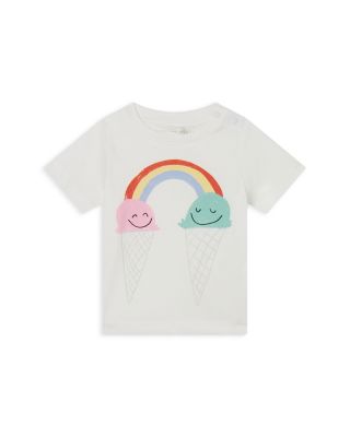 Stella McCartney - Girls' Rainbow Ice Cream Print Tee - Baby