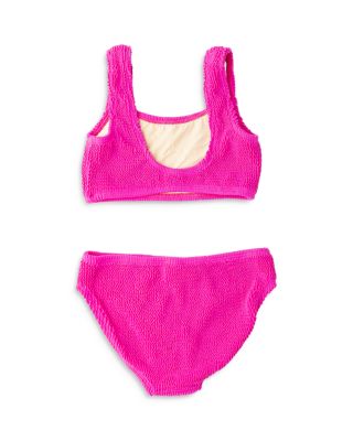 Girls' Crinkle Two Piece Swimsuit - Little Kid