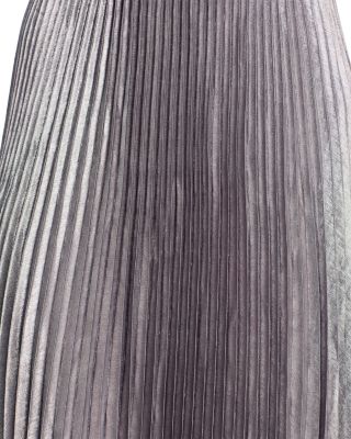 Eden Pleated Halter Dress