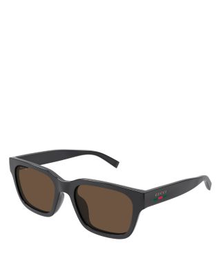 Lines Square Sunglasses, 55mm